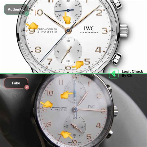 how can you tell a fake iwc watch|counterfeit iwc watches.